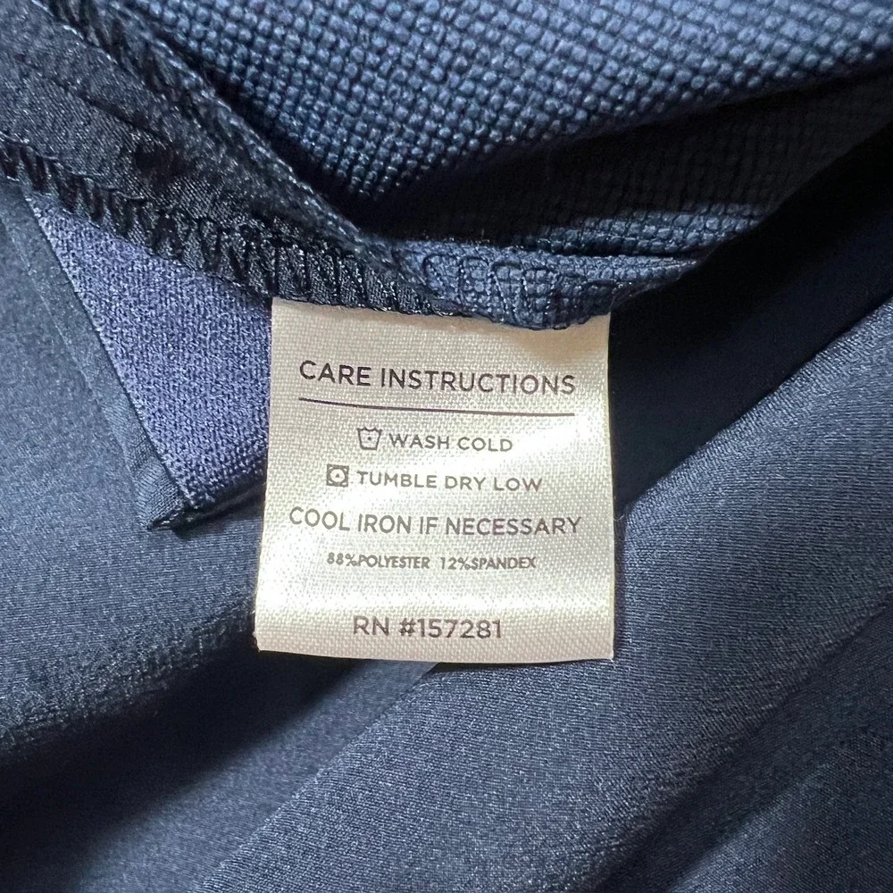 Mizzen+Main Men's Navy Chinos